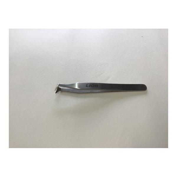 野中理化器製作所 特殊ピンセット 先端ニッパー型 115mm 15A-FW 1本 64-8945-41（直送品）