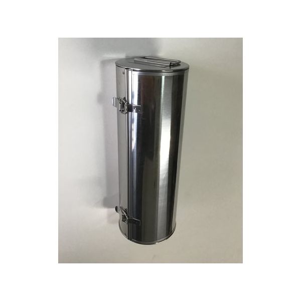 アズワン シャーレ滅菌缶 10段仕切 丸型扉付 64-8945-50 1個（直送品）