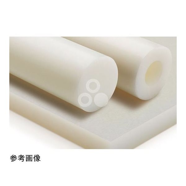 アズワン TECAMID6 natural(ポリアミド6) 丸棒 45φ×1000mm 64-8954-69 1本（直送品）