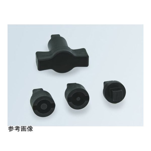 アズワン プラスチック クォーターターン(インサート 取付ねじ ウェーブワッシャー付) 64-9052-75 1個（直送品）