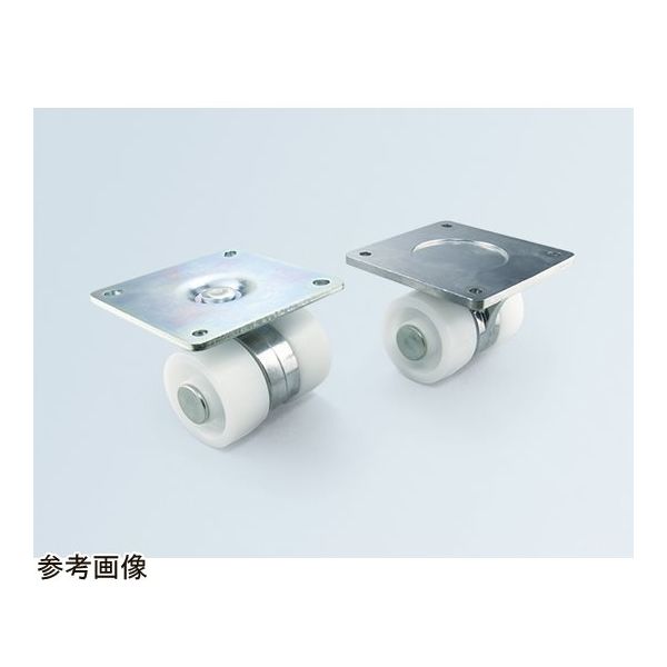 アズワン 低床式双輪キャスター φ50 自在型 64-9058-34 1個（直送品）