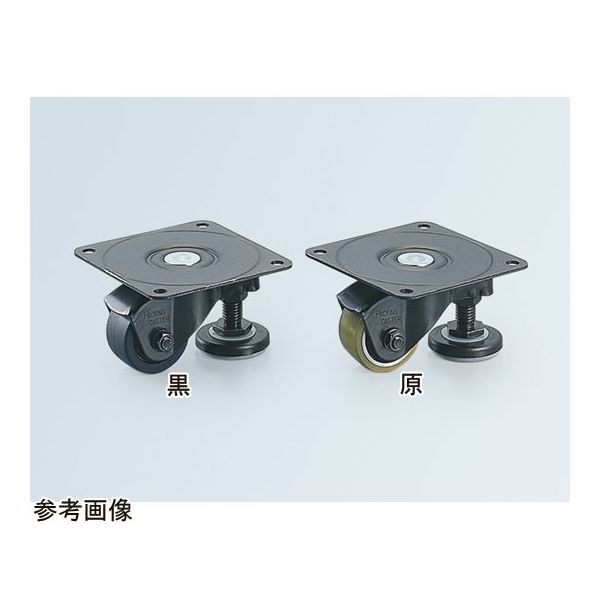 アズワン アジャスターフット付パッキングキャスター φ40 64-9060-10 1個（直送品）