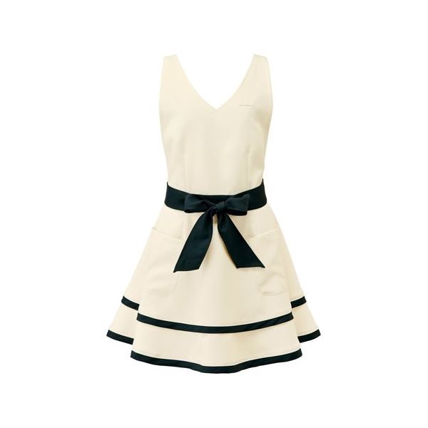 ボストン商会 ムネアテエプロン ベージュ F 00916 1枚 64-9066-67（直送品）