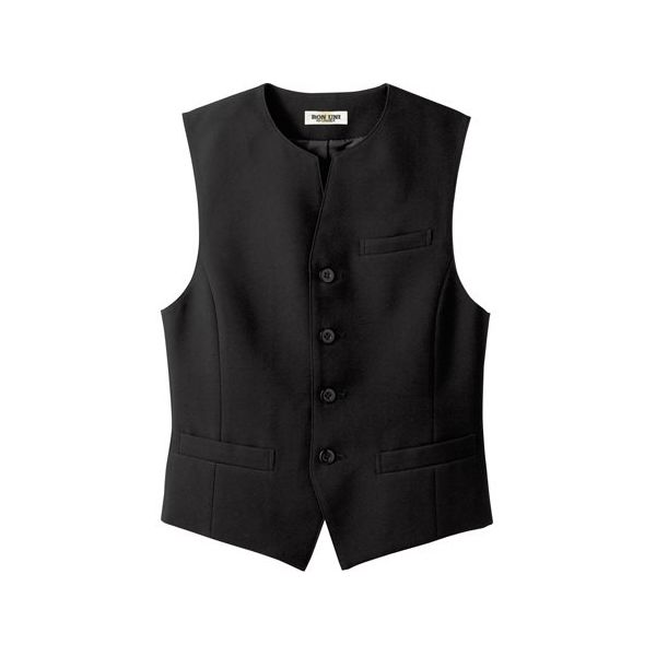 ボストン商会 男女兼用ベスト クロ ML 15302 1枚 64-9068-88（直送品）