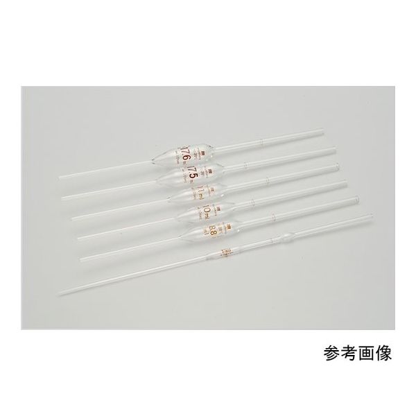 宮原計量器製作所 牛乳用ホールピペット 17.6mL hpm17.6 1個 64-9088-32（直送品）