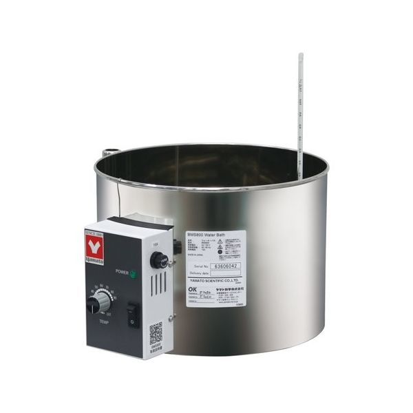 ヤマト科学 ウォーターバス 約11.6L BMS800 1式 64-9098-87（直送品）