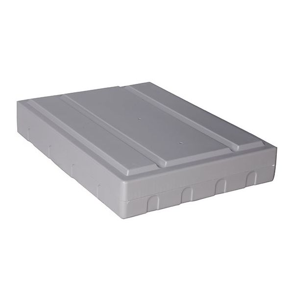 耐酸キャビネット&薬品保管庫 H385シリーズ用ベース W385×D500×H90mm TPLA-H385-BS 1セット（直送品）