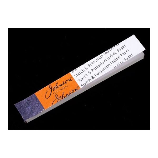 アイシス よう化カリウムでんぷん試験紙 64-9345-43 1セット(200枚)（直送品）