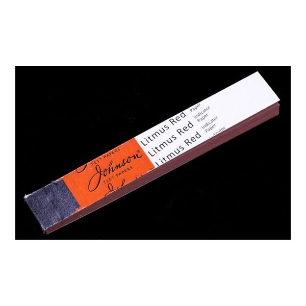 アイシス リトマス試験紙 リトマス赤 ブック 64-9345-48 1巻（直送品）