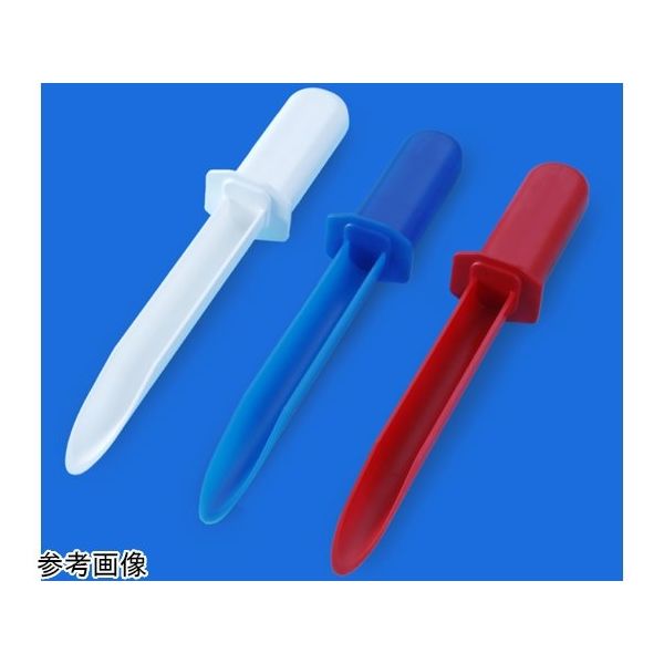 アイシス ディスポU字スパチュラ 非滅菌タイプ 白PS 23cm 20mL 100個入 64-9345-79 1袋(100個)（直送品）