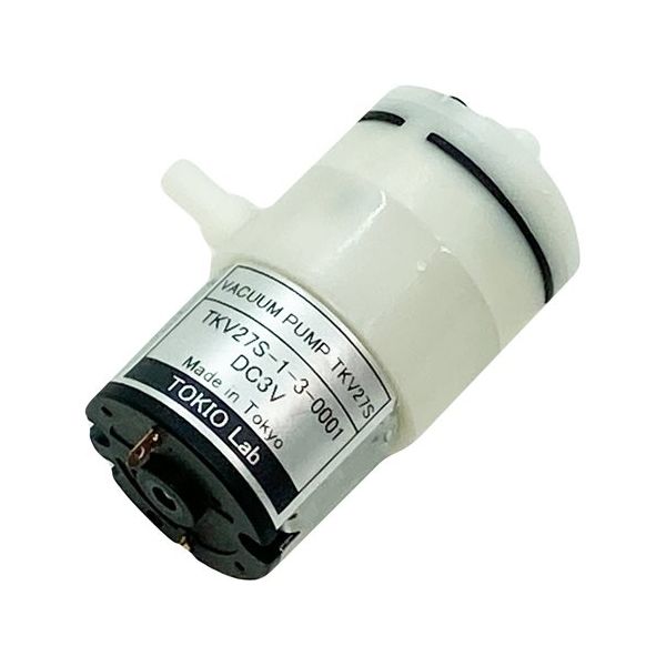 TOKIO Lab 小型DCダイヤフラムポンプ エアポンプ 吸引ポンプ DC3V 0 TKV27S-1-3-0001 1個（直送品）