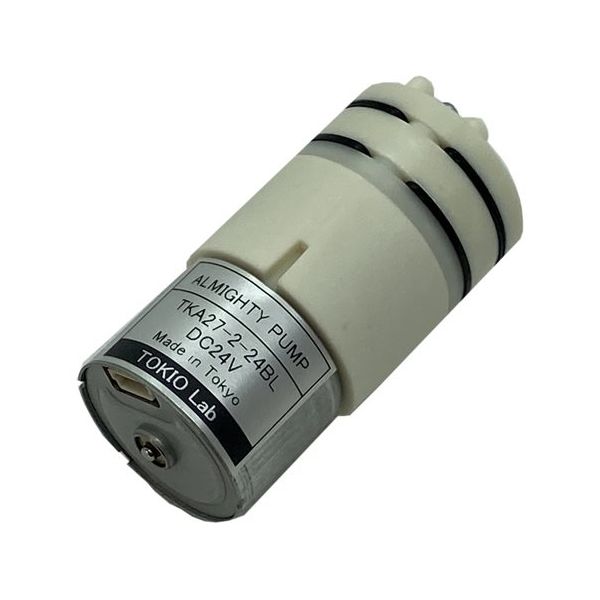 藤沢工業 小型DCダイヤフラムポンプ 吸引ポンプ 吐出ポンプ 液体ポンプ DC24V 0 TKA27-2-24BL 64-9500-75（直送品）