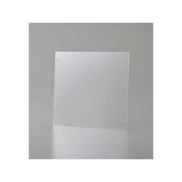 日本緑十字社 高輝度蓄光標識貼付用プレート 壁面用 KEP1515 160×174mm 透明 樹脂製 377007 1枚（直送品）