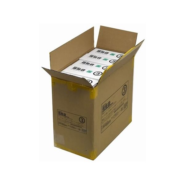 紺屋商事 ケース売:PE規格ポリ袋 03透明 3号 100枚×200冊入 00723403 1箱(20000枚) 64-9608-72（直送品）