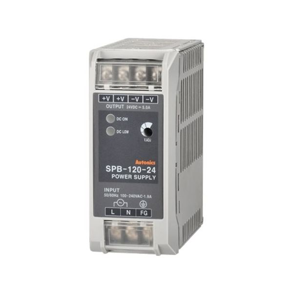 オートニクス スイッチング・パワーサプライ (120W/24V) SPB-120-24 1個 64-9612-01（直送品）