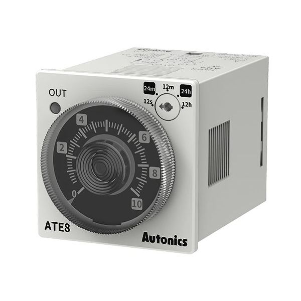オートニクス 単純アナログタイマ (限時1c+瞬時1c) ATE8-43E 1個 64-9612-64（直送品）