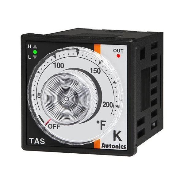 オートニクス アナログ温度調節器 (0~600°C/K(CA)) TAS-B4RK6C 1個 64-9617-59（直送品）