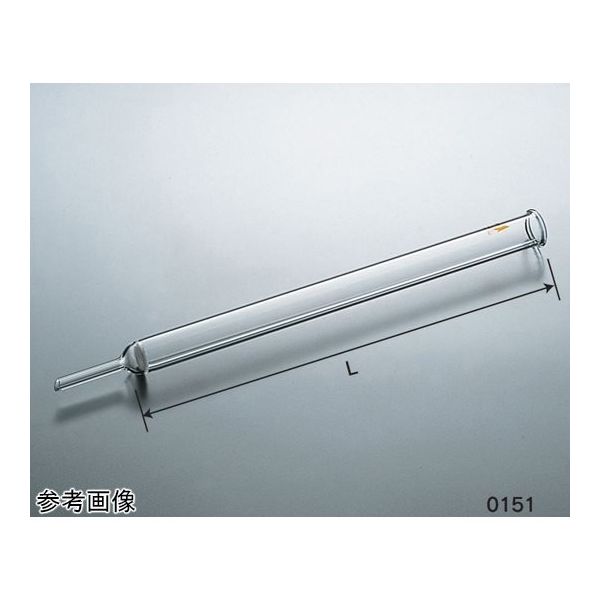 クライミング クロマトグラフ管 (G2フィルター付・コック無) 20×L1400 CL0151-02-402 1本 64-9629-54（直送品）