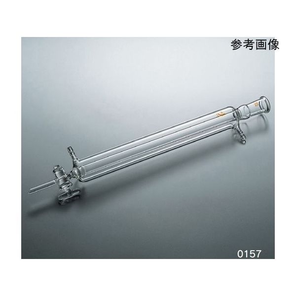 クライミング TSジャケット付クロマト管 （ガラスコック付） 10＜透＞ CL0157