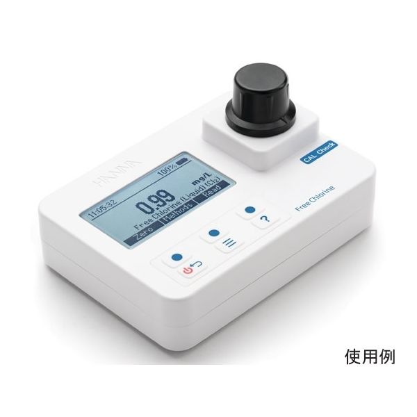 ハンナ インスツルメンツ・ジャパン ポータブル二酸化塩素測定器(高速法) HI 97779 1台 64-9635-52（直送品）