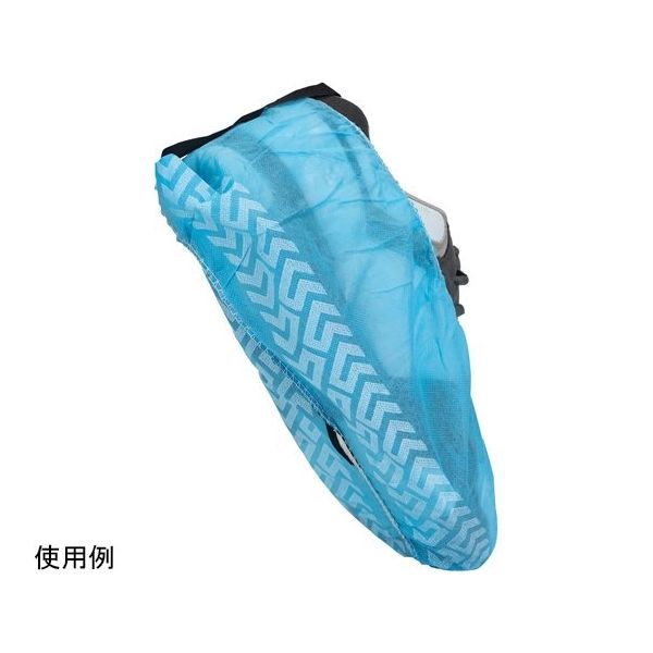 DESCO JAPAN 導電性靴カバー(使い捨てタイプ・滑り止め付)XLサイズ 50足入 880034 1パック(50足) 64-9716-78（直送品）