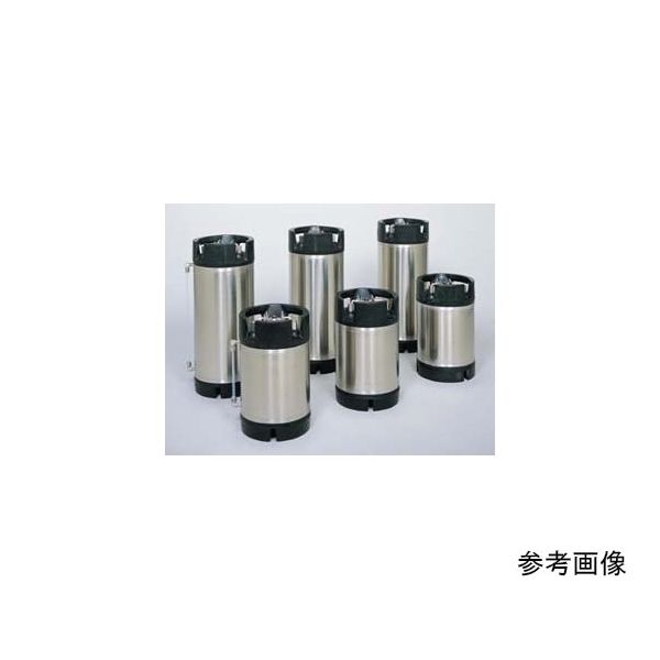 リキッドシステム コンテナベッセル（レベルスイッチ・レベルゲージ付） Φ228×h378mm CV-10N-LSLG 64-9720-42（直送品）