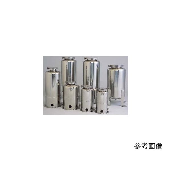 リキッドシステム ステンレスベッセル(レベルスイッチ・レベルゲージ付) Φ158.4×h348mm SV-3N-LSLG 1個（直送品）