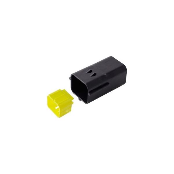 日立Astemoアフターマーケットジャパン 防水ハウジング オス 6極リテーナー付 3個入 FRA117N 1袋(3個)（直送品）