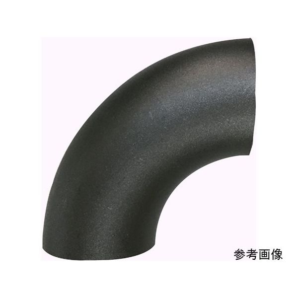 山脇産業 エルボ(鉄製・SGP)90度 48.6mm 38.1mm 08-048 1本 64