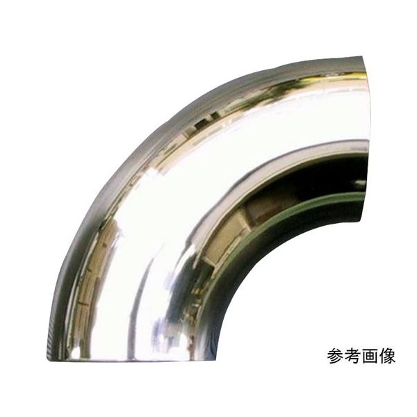 山脇産業 エルボ(ステンレス製・SUS304/#600研磨仕上)90度 89.1mm 10