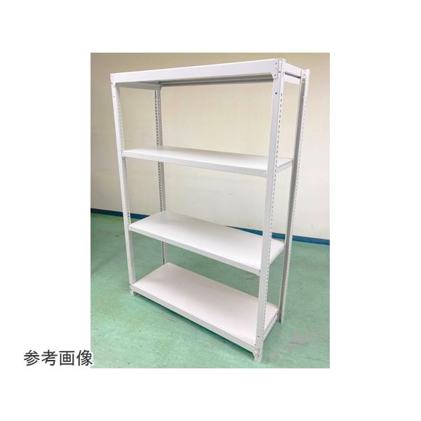 中軽量ボルトレスラック らくらくラック 単体 H1800×W900×D300mm 天地4段単体 SR20-6330-4 1組（直送品）