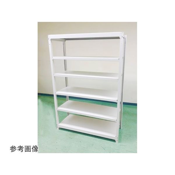 中軽量ボルトレスラック らくらくラック 単体 H2100×W1800×D600mm 天地6段単体 SR20-7660-6 1組（直送品）