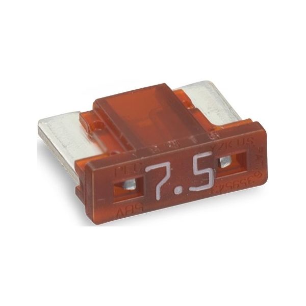 サトーパーツ ブレードヒューズ 7.5A F-1500-7.5A 1個(5個) 65-0264-22（直送品）