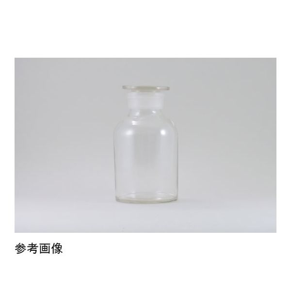 アズワン 試薬瓶 250mL 広口 白 65-0503-73 1個（直送品）