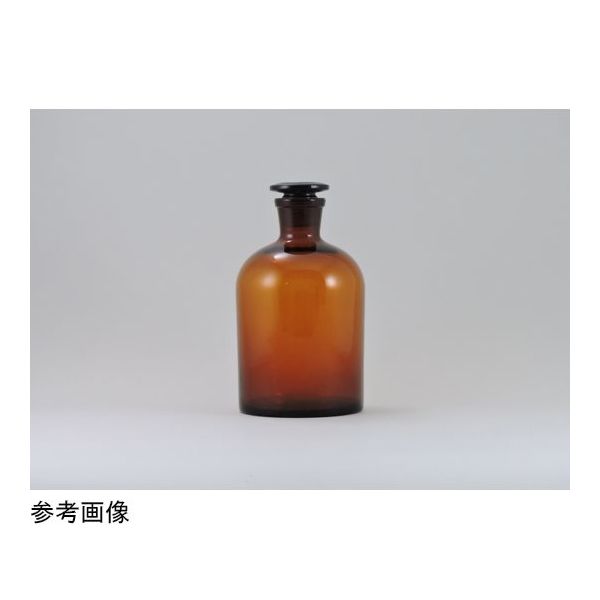 アズワン 試薬瓶 5000mL 細口 茶 65-0503-85 1個（直送品）