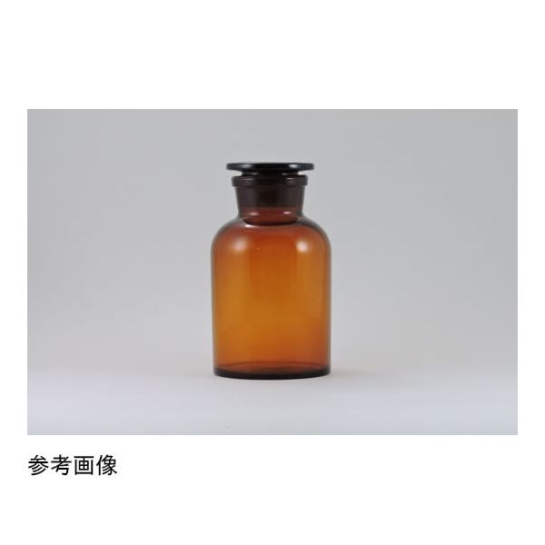 アズワン 試薬瓶 30mL 広口 茶 65-0503-86 1個（直送品）
