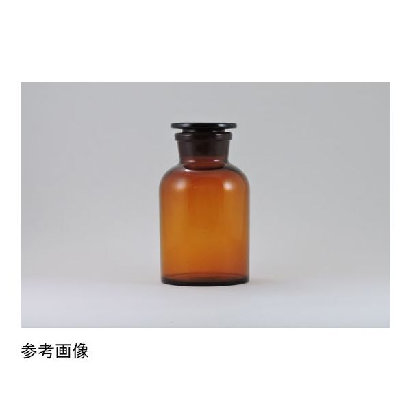 アズワン 試薬瓶 250mL 広口 茶 65-0503-89 1個（直送品）