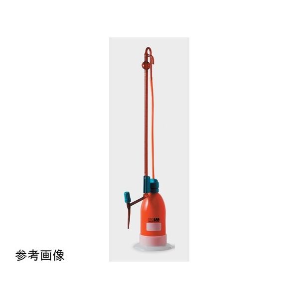アズワン ポリ瓶式滴定ビュレット バルブコック付 茶 50mL 65-0504-64 1個（直送品）