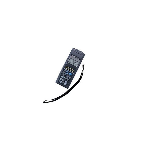 アズワン デジタル温度計(2ch多機能タイプ) 英語版校正証明書付 TX10-03 1台 1-591-13-56（直送品）