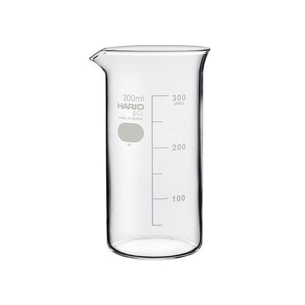 HARIO トールビーカー 300mL 24個入 TB-300 SCI 1箱(24個) 1-7116-24（直送品）