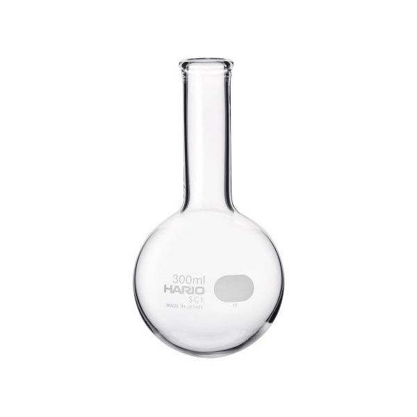 HARIO 丸底フラスコ 300mL 20個入 MF-300 SCI 1箱(20個) 1-8413-24（直送品）