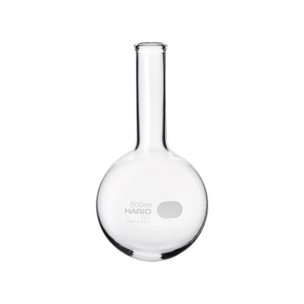 HARIO 丸底フラスコ 500mL 20個入 MF-500 SCI 1箱(20個) 1-8413-25（直送品）