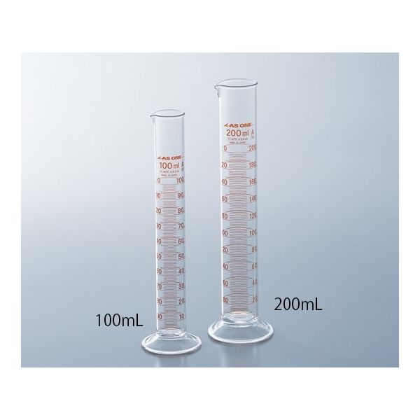 アズワン メスシリンダー 高精度 20mL 英語版校正証明書付 1-8562-03-56 1個（直送品）