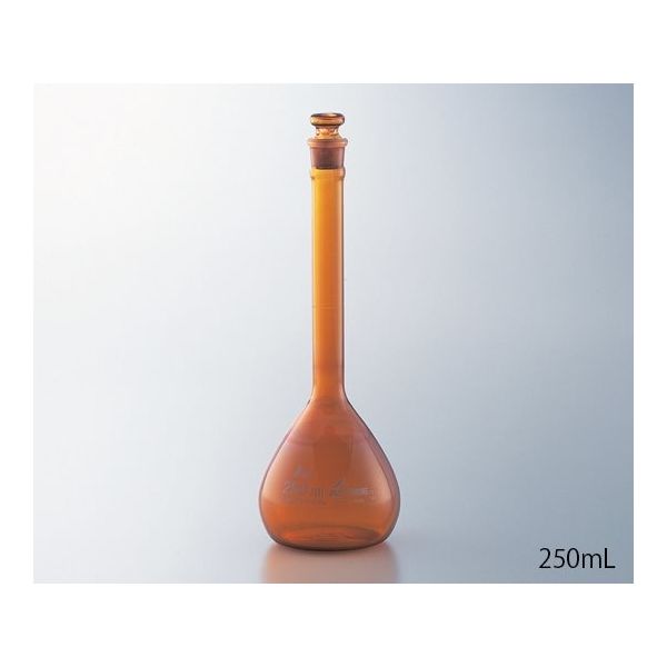 アズワン 高精度メスフラスコ 茶 20mL 英語版校正証明書付 1-8565-23-56 1個（直送品）