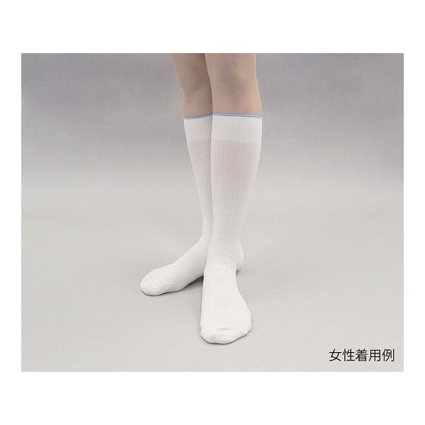 アズワン 無塵靴下(クリーン洗浄済) NHS-11L CIC 1足 1-9087-03-77（直送品）