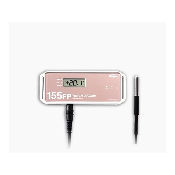 アズワン NFCウォッチロガー 温度センサー内蔵・外付 英語版校正証明書付 2-2665-03-56 1個（直送品）