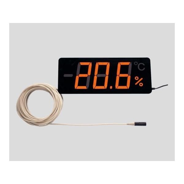 アズワン 薄型温度表示器 英語版校正証明書付 2-472-04-56 1台（直送品）