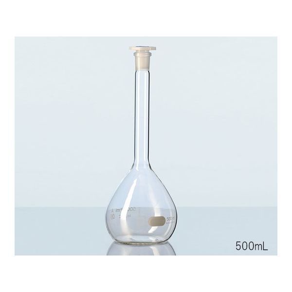 アズワン メスフラスコ ClassA 50mL 校正証明書付 216781709 1個 3-7104-05-20（直送品）