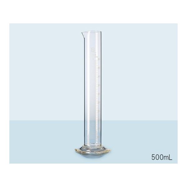 アズワン メスシリンダー DURANR 100mL 校正証明書付 213962408 1個 3-7112-05-20（直送品）