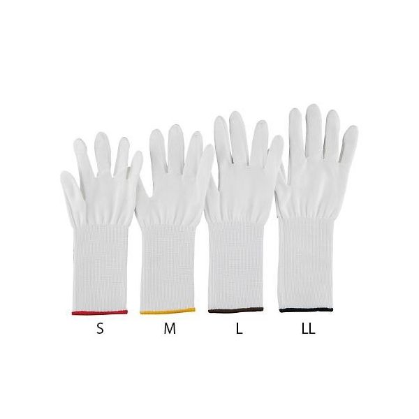 アズワン アズツール耐切創ロング手袋(レベル5・コート無) 青 S 4-3169-04 1双（直送品）